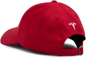 Tesla Hat Front View