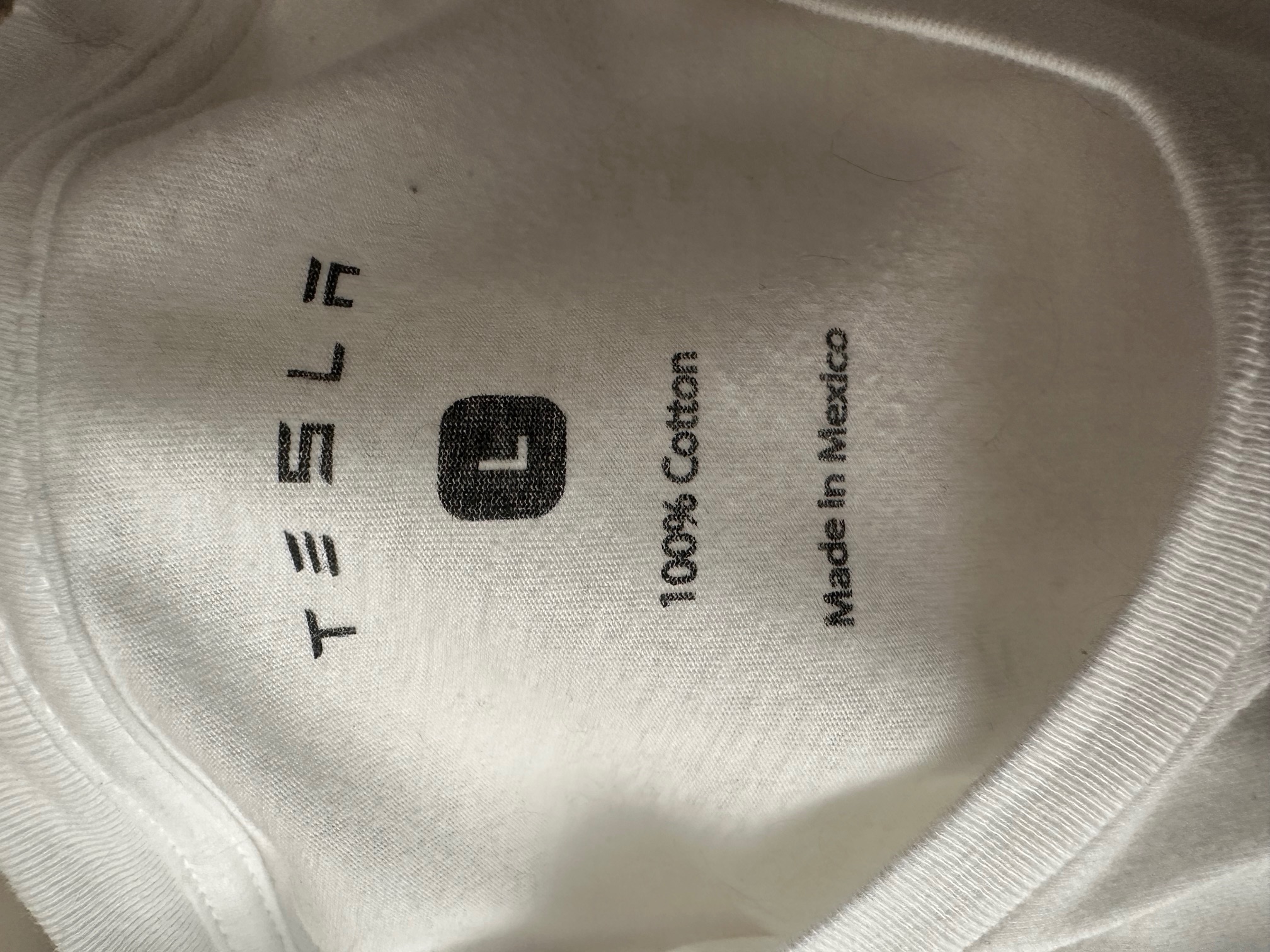 Tesla Tee Logo View
